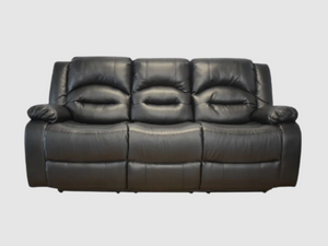 Lara Three Seater Recliner with cup holder