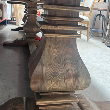 Maison Reclaimed Boat Wood Dining Table - 4000mm