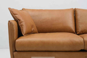 Triumph Leather Sofa with Chaise