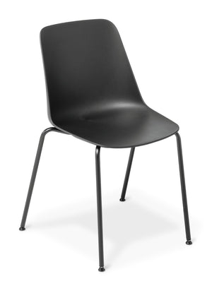 Max 4 Leg Chair - Black