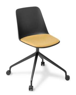 Max 4 Star Swivel Chair - Seat Upholstered