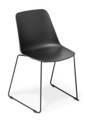 Max Sled Chair - Black