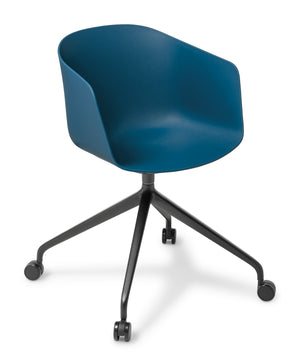 Max Tub 4 Star Swivel Chair-Classic Blue