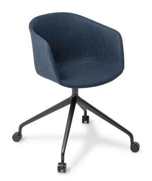 Max Tub Swivel Chair-Fully Upholstered
