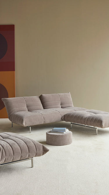Mikunjo Sofa Bed - Esina Truffle