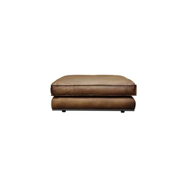 Senna Buffalo Leather Back Piece - Light Brown