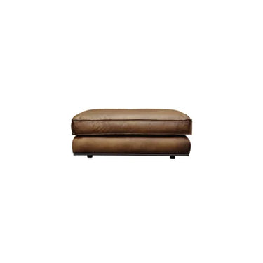 Senna Buffalo Leather Back Piece - Light Brown