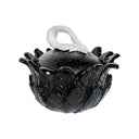 Plumage Black and White Trinket Box