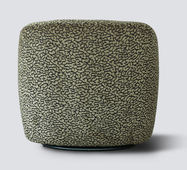 Crown Swivel Chair - Olive/Black