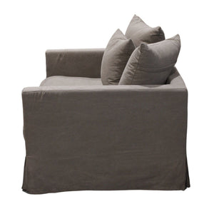 Luxe Slip Cover Sofa Chair - Gray