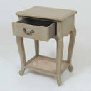 Monte Cristo Bedside Table in natural, detail view
