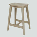 Allure Counter Stool 65cm in Natural mahogany