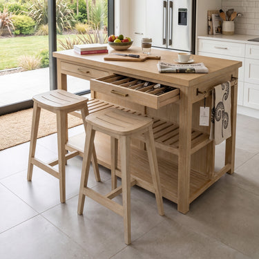 Allure Counter Stool 65cm - Natural
