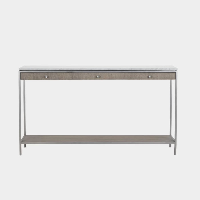 Paxton Console Table with Marble Top