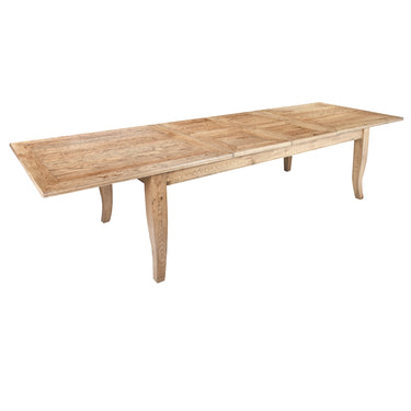 Settler Double Extension Dining Table - Reclaimed Oak