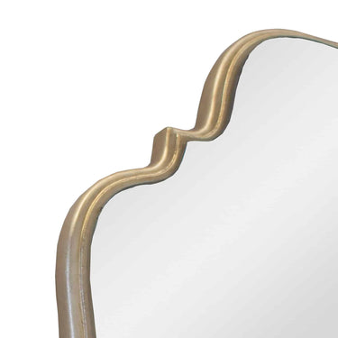 Chateau Wall Mirror 70x80cm country silver frame detail