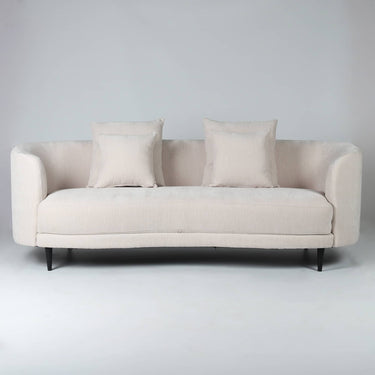 Reflect Curved 3 Seat Sofa 225cm side view