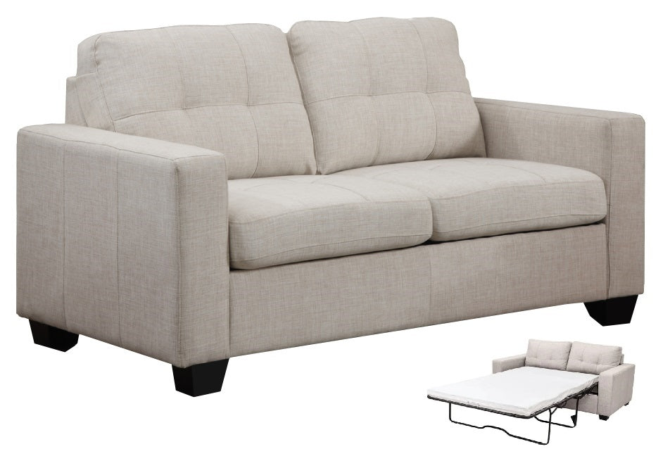 Melody 2 Seat Sofabed Beige Online8