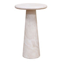 VISTA Martini Side Table - Travertine
