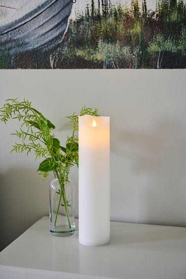 SIRIUS Sara Rechargeable Candle 75x300 - White