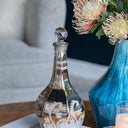 Antique Mirrored Vase with Stopper - 31cm at Online8 Furniture Auckland NZ