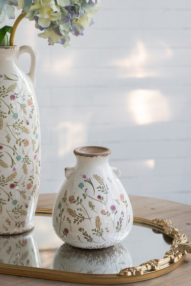 Flower Vase - Multi-Coloured 20cm at Online8 Furniture Auckland NZ