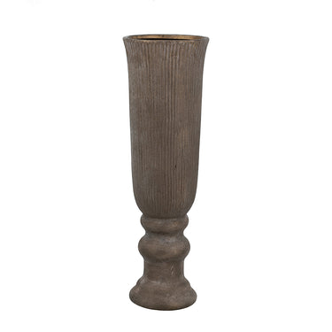 Terracotta Vase - 57cm at Online8 Furniture Auckland NZ