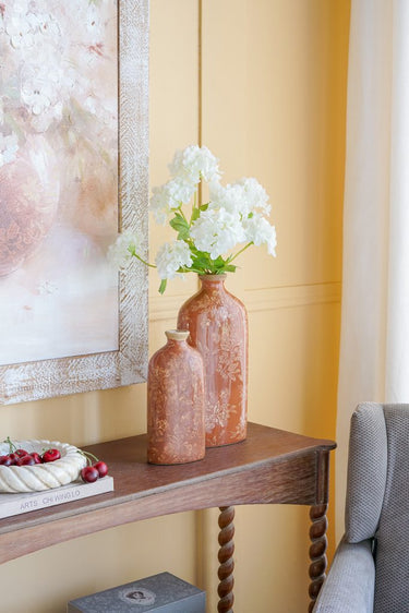 Tan Ceramic Vase - Small at Online8 Furniture Auckland NZ