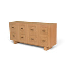 Montero Sideboard 180cm in natural brushed mindi timber