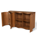 Paloma Wave Sideboard, detail of the wave door front