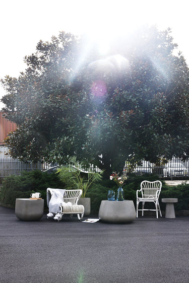 SIKA Exterior Margret Outdoor Armchair - Dove White