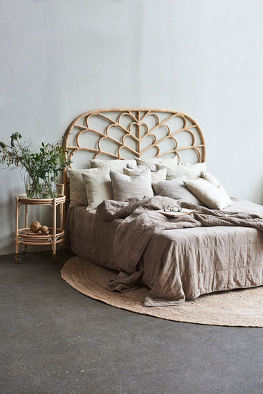 SIKA Originals Celia Rattan Headboard - Natural