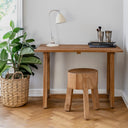 SIKA Roger Suar Wood Stool - Natural