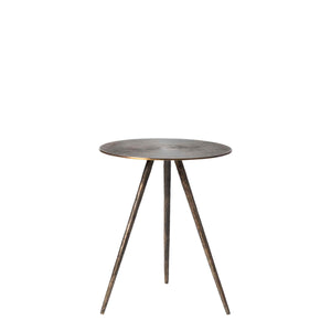 Side Table - Brass Antique