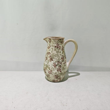 Autumn Floral Ceramic Jug - 26cm at Online8 Furniture Auckland NZ