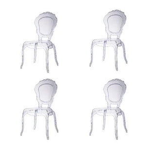 Clear Louis Dining Chair Indoor/Outdoor