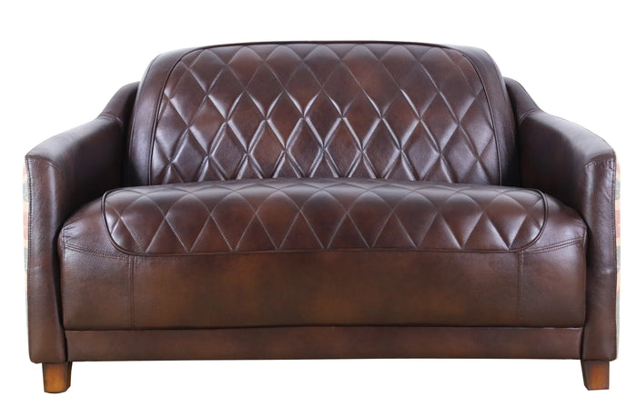 Aviator 2 Seat Sofa - Vintage Brown