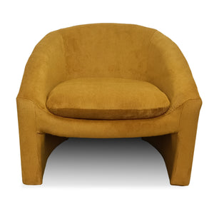 Shackelton Corduroy Occasional Chair - Mustard
