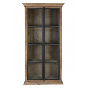Reclaimed Oak Display Cabinet