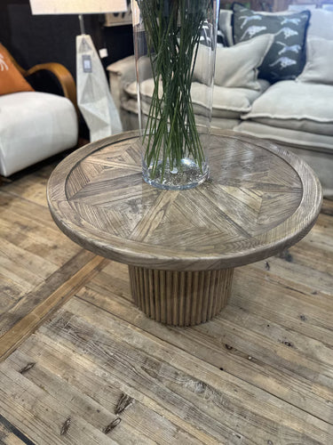 Regency Round Parquet Coffee Table