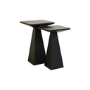STUDIO Lyn Tall side table in black, detail view
