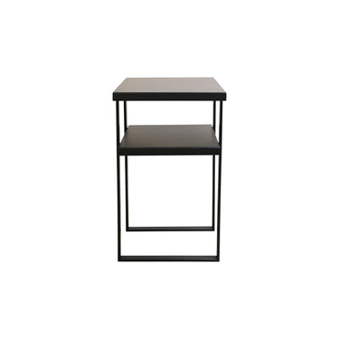 STUDIO Zen side table in black, detail view