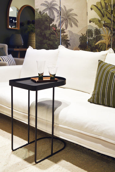 STUDIO Lana Sofa Side Table - Black