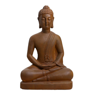 Sitting Buddha - Terracotta 49cm