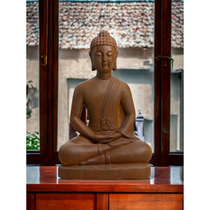 Sitting Buddha - Terracotta 49cm