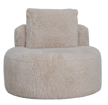 Cabana Round Accent Chair - Sand