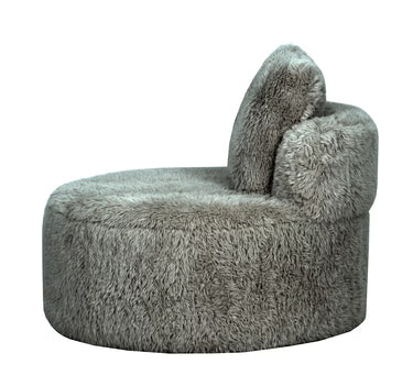 Cabana Round Accent Chair - Smoke