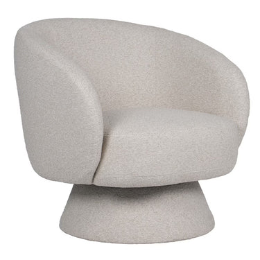 Boston Swivel Chair - Egg Shell