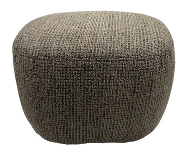 Milly Accent Ottoman - Caramel & Black