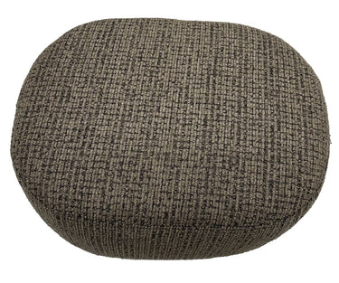 Milly Accent Ottoman - Caramel & Black